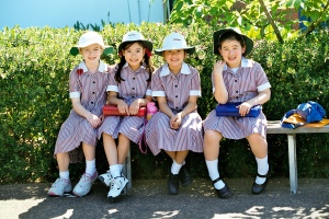 Some cuties from a primary school in Victoria.